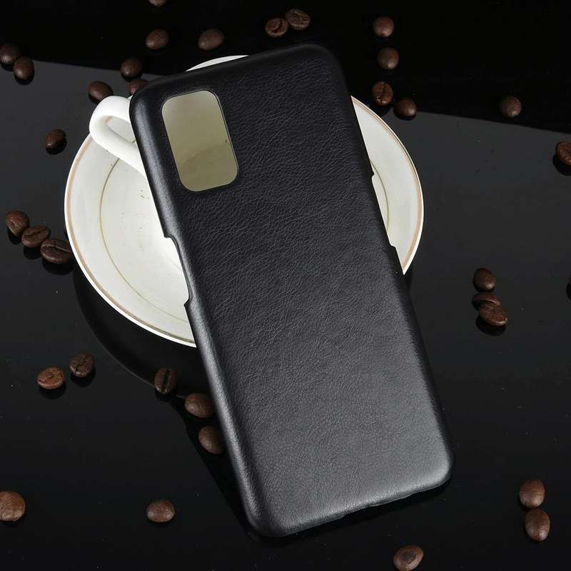 For Oppo A92/A52/A72 Shockproof Litchi Texture PC + PU Case(Black)
