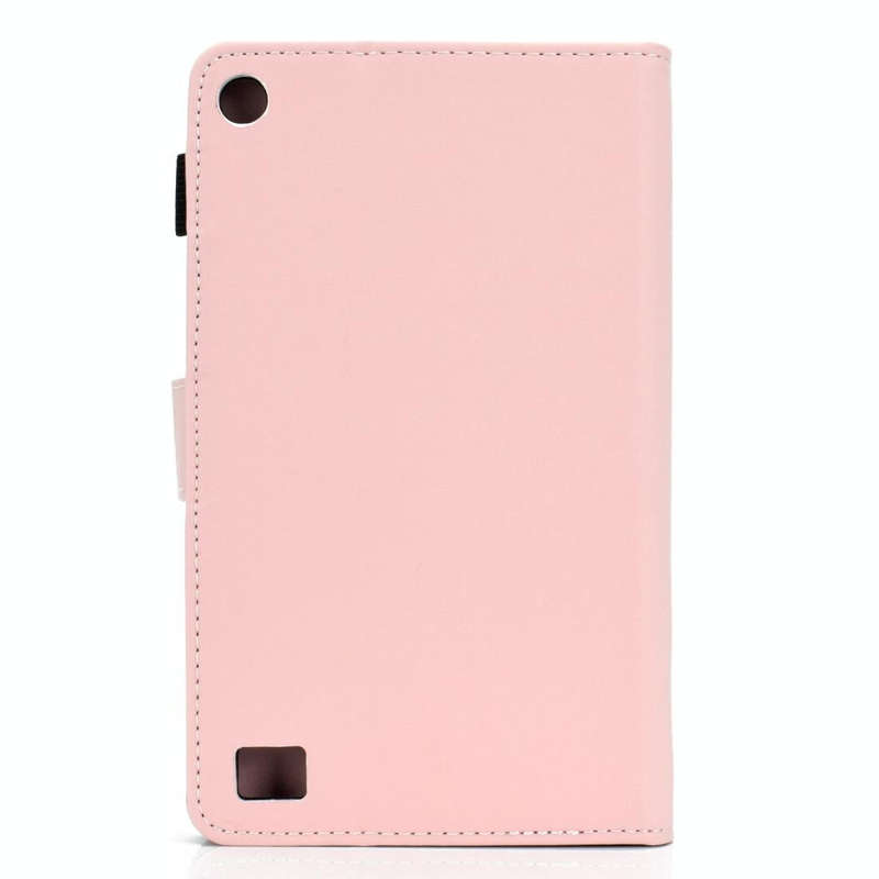 For Kindle Fire 7(2015/2017/2019) Solid Color Tablet PC Universal Magnetic Horizontal Flip Leathe...