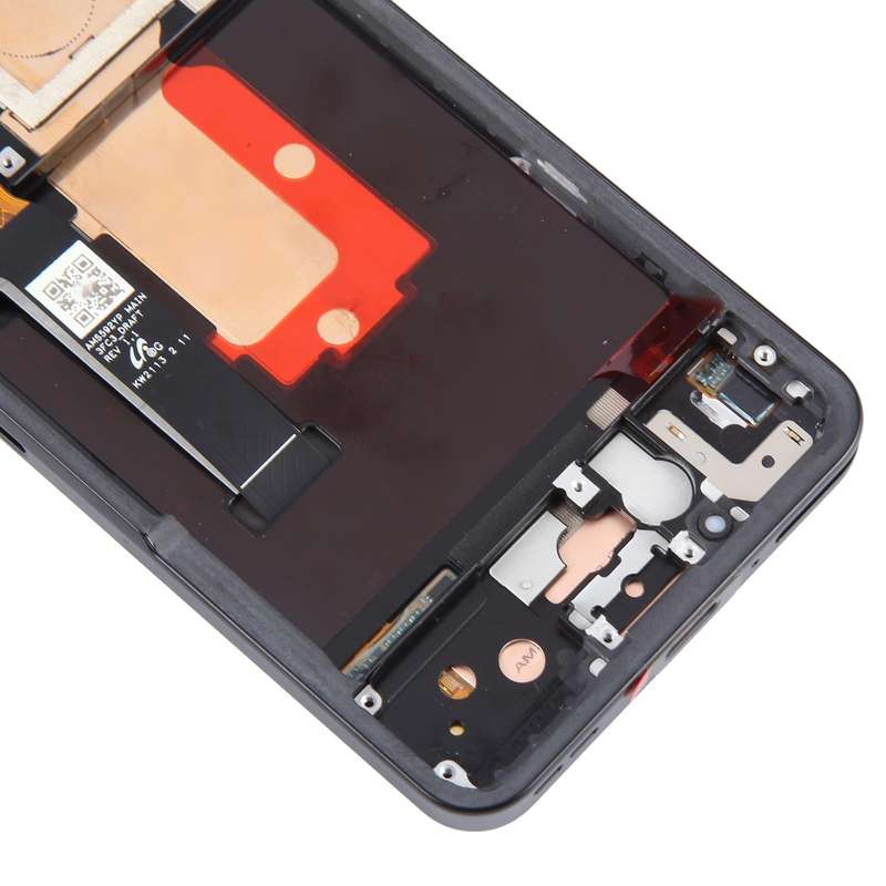 For Asus Zenfone 9 9Z AI2202 Original LCD Screen Digitizer Full Assembly with Frame (Black)