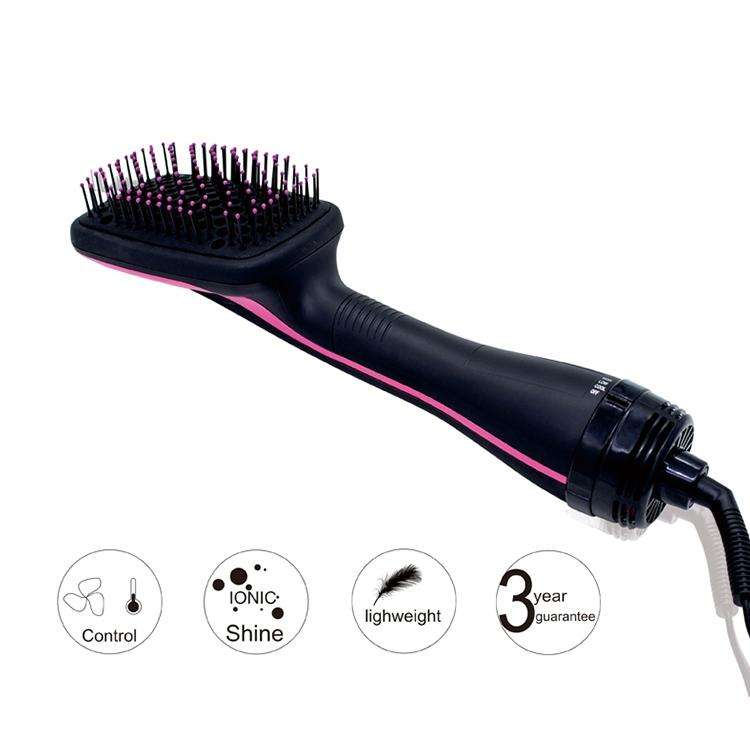 Professional Multi Function Electric Hair Blow Brush Hot Air Hair Curls Comb Salon Hair Styler, P...