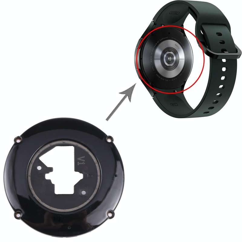Original Rear Housing Cover For Samsung Galaxy Watch4 44mm SM-R870(Black)