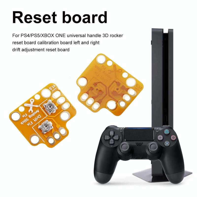 2 PCS Controller Analog Thumb Stick Drift Fix Mod For PS5 / PS4 / Xbox One(Orange)