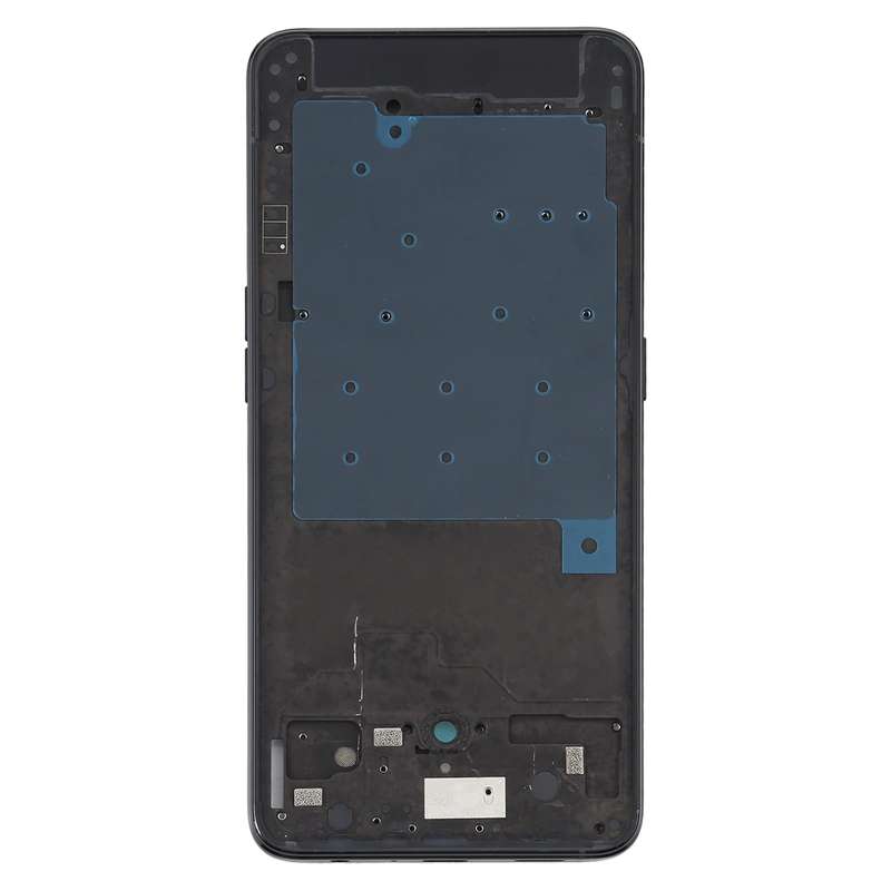 For OPPO Reno 5G/Reno 4G PCAM00 PCAT00 CPH1917 CPH1921 Front Housing LCD Frame Bezel Plate (Black)