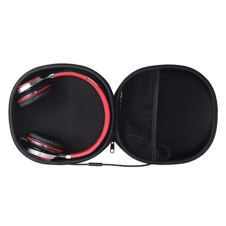 Large Size EVA Storage Box Shockproof Bag for Headset(Black)