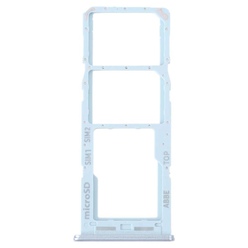 For Samsung Galaxy M23 SM-M236B Original SIM Card Tray + SIM Card Tray + Micro SD Card Tray (Blue)