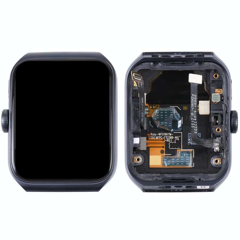 Original LCD Screen for OPPO Watch 3 Pro Digitizer Full Assembly With Frame (Black)