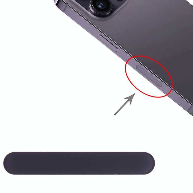 For iPhone 14 Pro / 14 Pro Max US Edition 5G Signal Antenna Glass Plate (Purple)