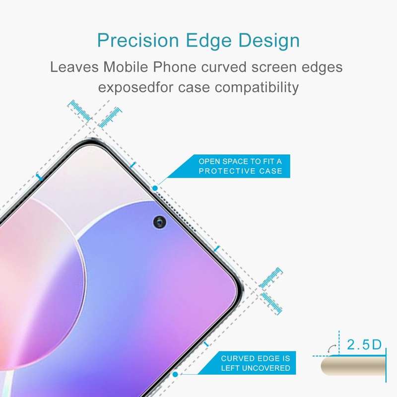 For Honor X30i / X8 0.26mm 9H 2.5D Tempered Glass Film