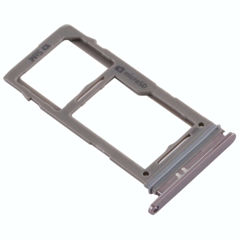 For Samsung Galaxy S10+ / S10 / S10e SIM Card Tray + Micro SD Card Tray (Black)