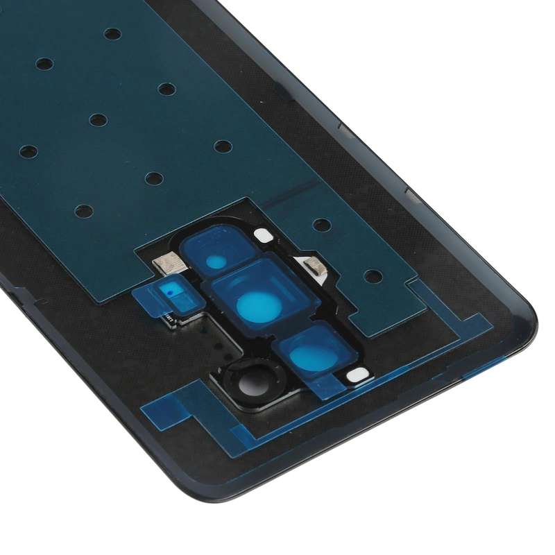 For OnePlus 8 Pro Battery Back Cover with Camera Lens Cover (Black)