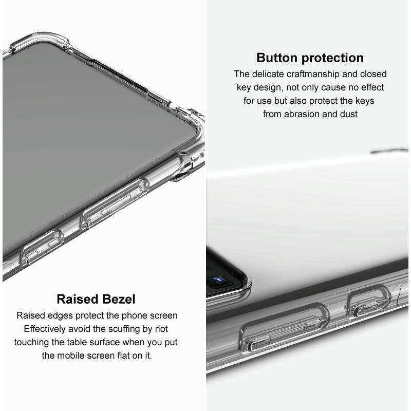 For OPPO Reno10 Pro+ 5G imak Shockproof Airbag TPU Phone Case(Transparent)