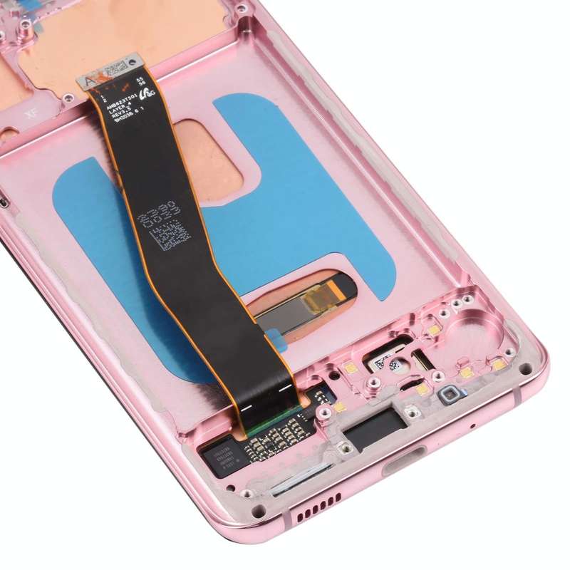 Original Dynamic AMOLED Material LCD Screen and Digitizer Full Assembly with Frame for Samsung Ga...