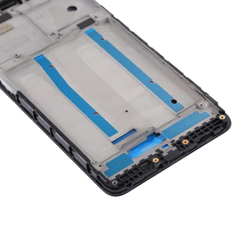 For Xiaomi Redmi 4A Front Housing LCD Frame Bezel(Black)