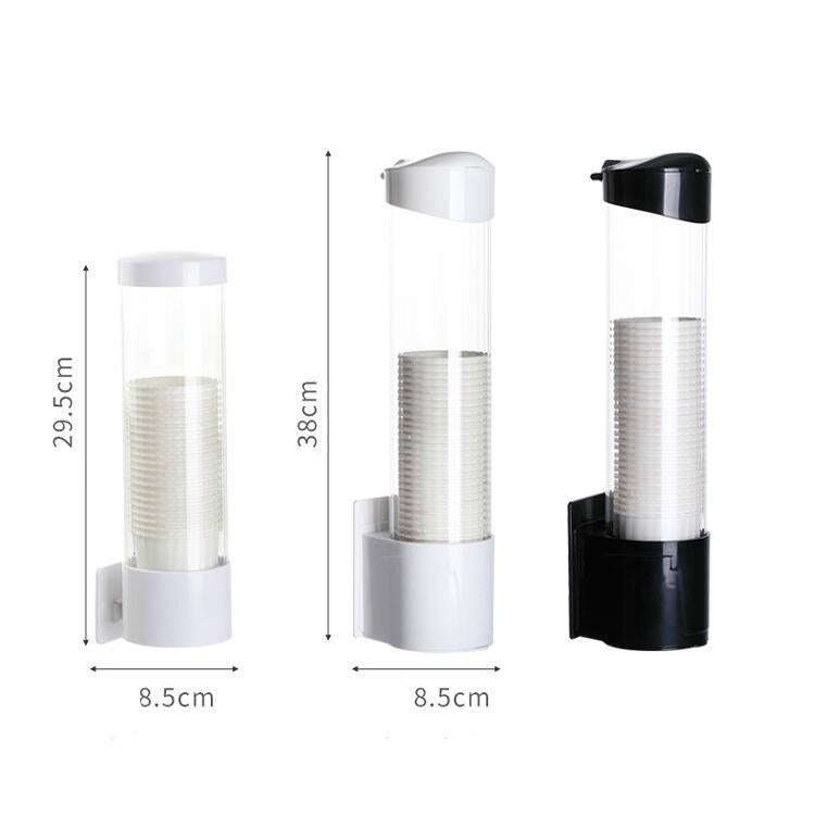 Household Disposable Cup Holder Wall-mounted Rack Convenient Dustproof Automatic Cup Taker, Speci...