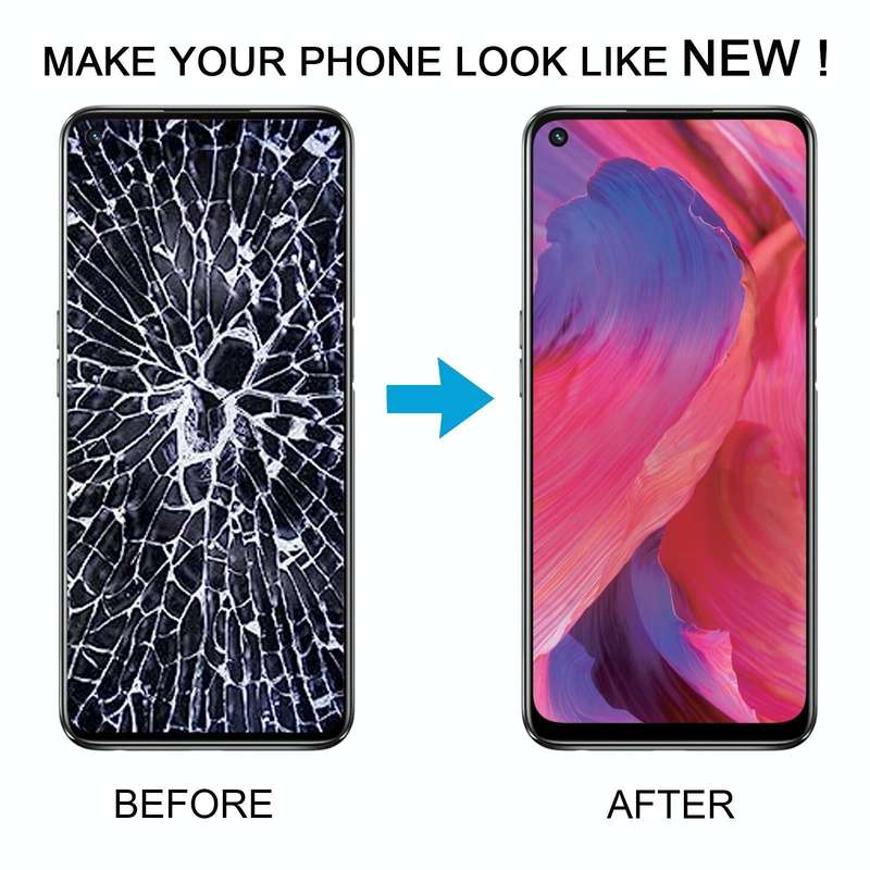 For OPPO A54 5G OEM LCD Screen Digitizer Full Assembly with Frame