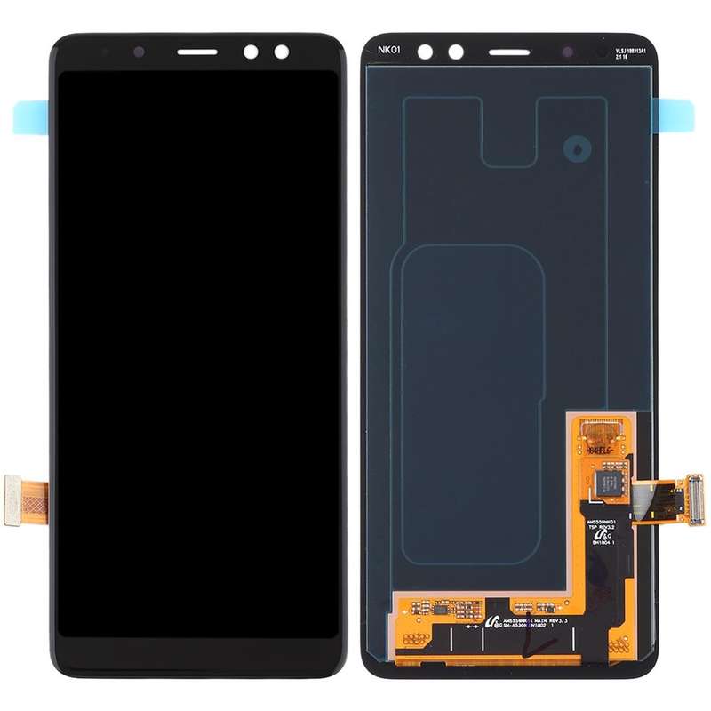 AMOLED LCD Screen for Galaxy A8 (2018) / A5 (2018) / A530 with Digitizer Full Assembly (Black)(Bl...