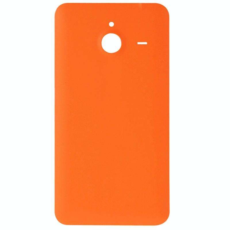 Frosted Surface Plastic Back Housing Cover  for Microsoft Lumia 640XL(Orange)
