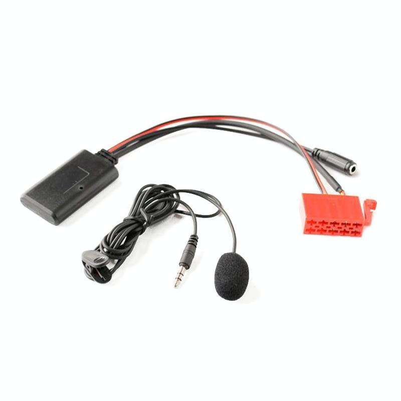Car AUX Bluetooth Audio Cable Wiring Harness + MIC for Mercedes-Benz Special by abaecker BE2210/B...
