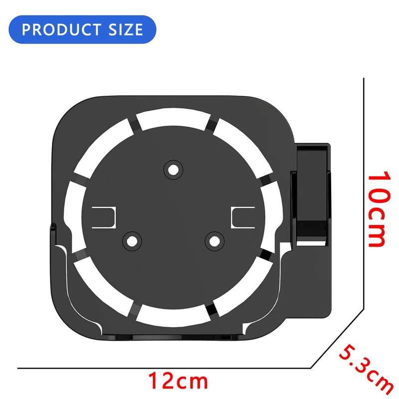 JV06T Set Top Box Bracket + Remote Control Protective Case Set for Apple TV(White + Red)
