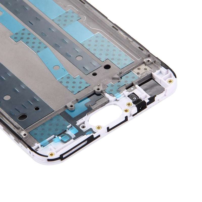 For OPPO A59 / F1s Front Housing LCD Frame Bezel Plate  (White)
