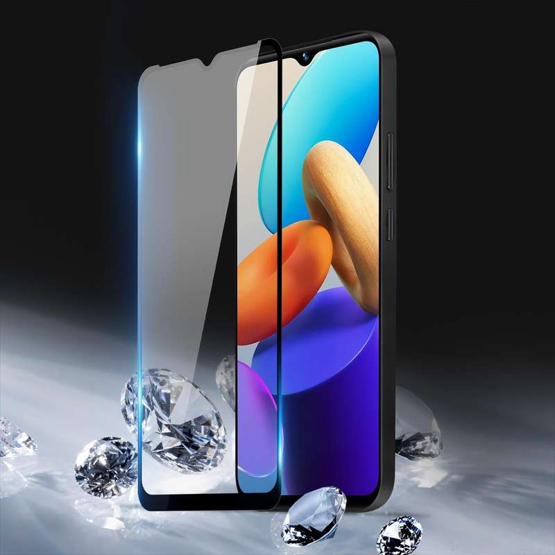For Vivo Y35 / Y22 / Y22s 10pcs DUX DUCIS 0.33mm 9H Medium Alumina Tempered Glass Film