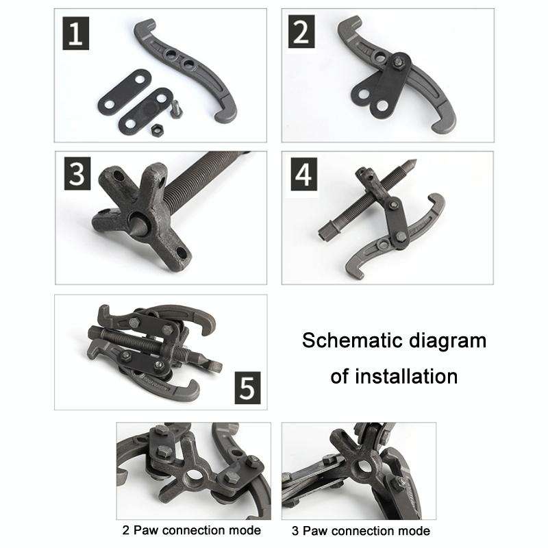 Bearing Removal Service Tool Multifunction Paddle Wheel, Size: 6 inch 150mm