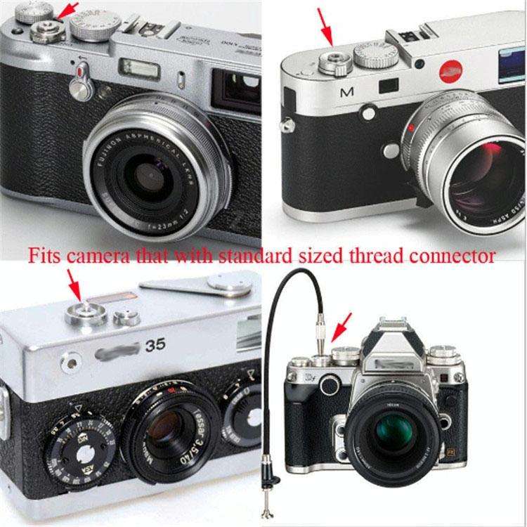 100cm Mechanical Shutter Release for Fujifilm X100S / X20 / X-E1 / Leica M9 Universal Shutter Rel...