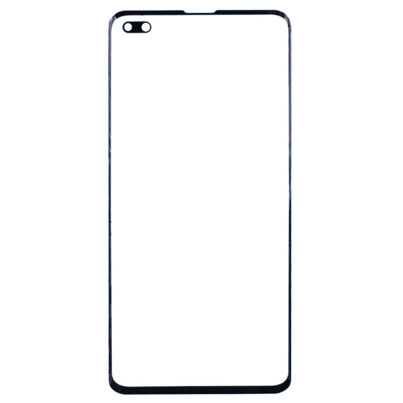 For Galaxy S10+ SM-G975F/DS, SM-G975U, SM-G975W Original Front Screen Outer Glass Lens (Black)