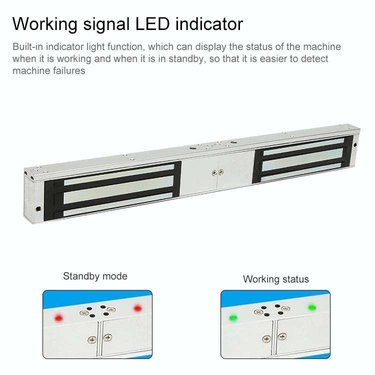 YH-280D Double Door Magnetic Lock (600Lbs)