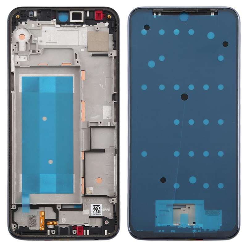 Front Housing LCD Frame Bezel Plate for LG K50 / K12 MAX / LMX520BMW / LMX520EMW(Single SIM Versi...
