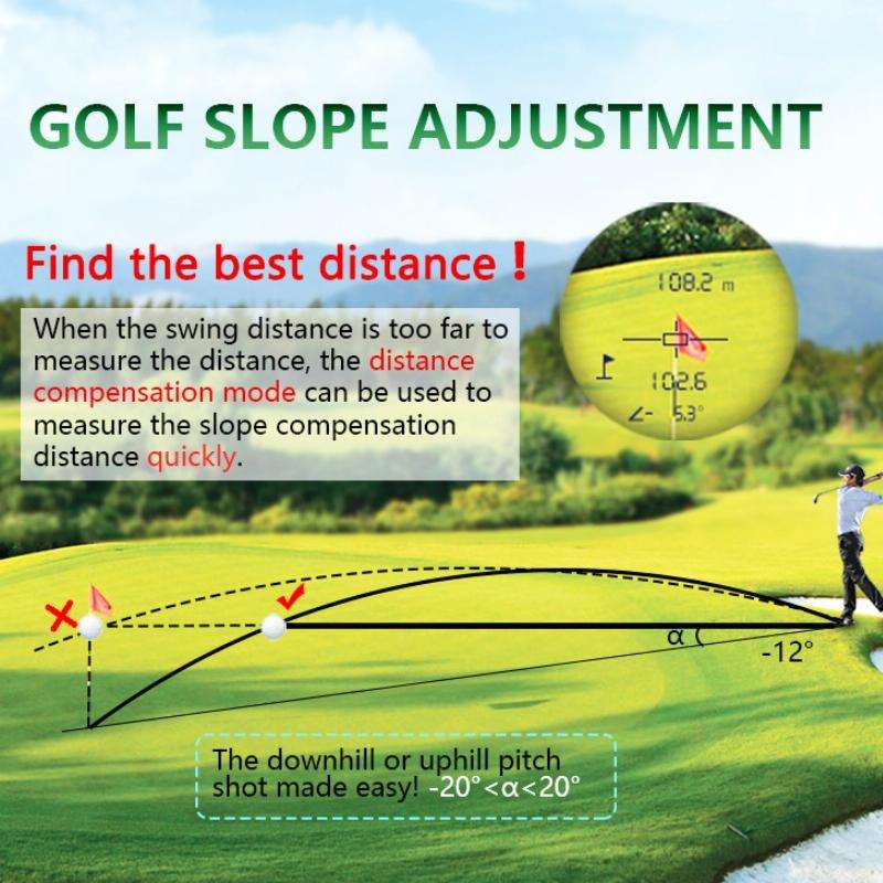 ARTBULL Touch Screen Golf Laser Speed Measurement Rangefinder(NP600)