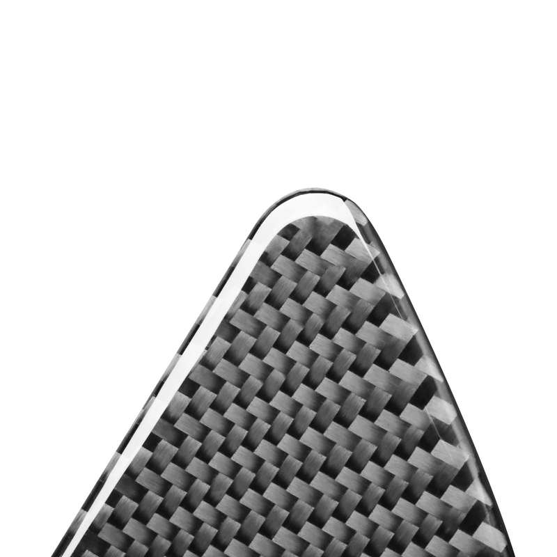 2 PCS / Set Carbon Fiber Car Inner Door Bowl Decorative Sticker for Volkswagen Scirocco 2009-2016...
