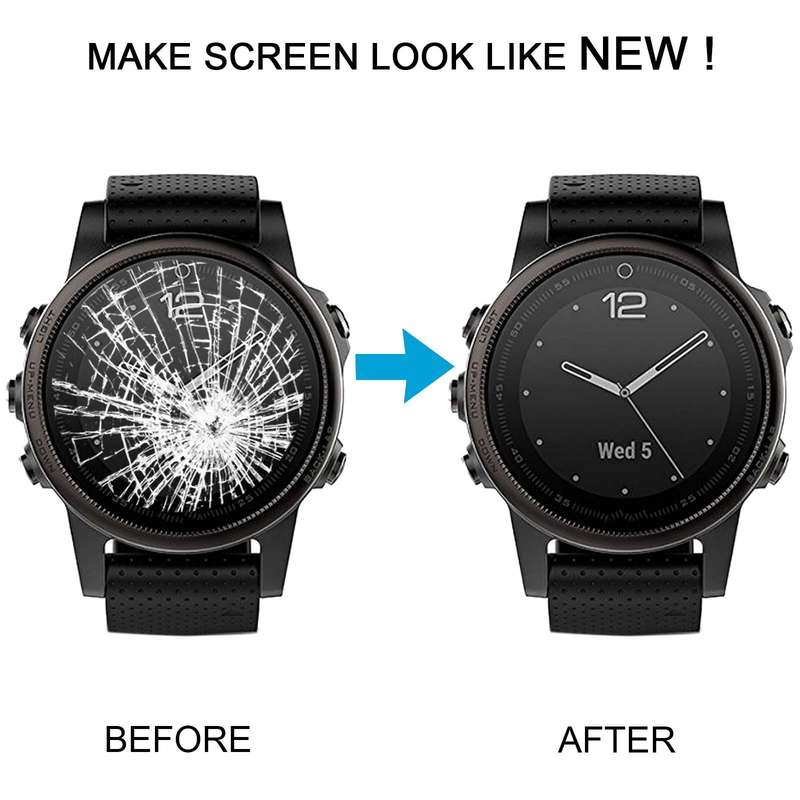 For Garmin Fenix 5S Original LCD Screen with Digitizer Full Assembly(Gold)