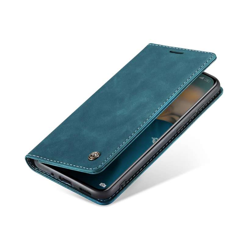For Xiaomi 12 Pro CaseMe 013 Multifunctional Horizontal Flip Leather Phone Case(Blue)