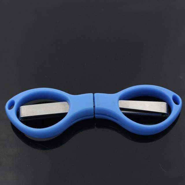 Stainless Steel Foldable Mini Scissors Tool(Random Color Delivery)