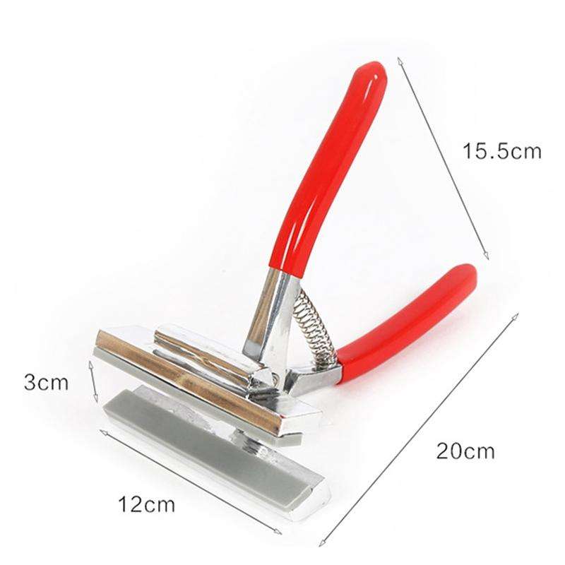 Oil Painting Plier Red Grasp Stretch Tighten Canvas Clamp Plier, Size: 12cm