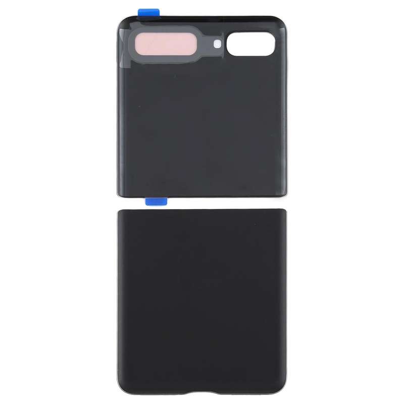 For Samsung Galaxy Z Flip 5G SM-F707 Battery Back Cover (Black)