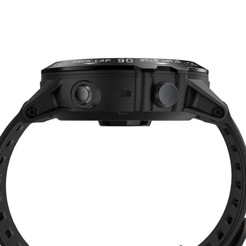 For Garmin Fenix 3/3 HR Smart Watch Steel Bezel Ring, B Version(Black Ring White Letter)