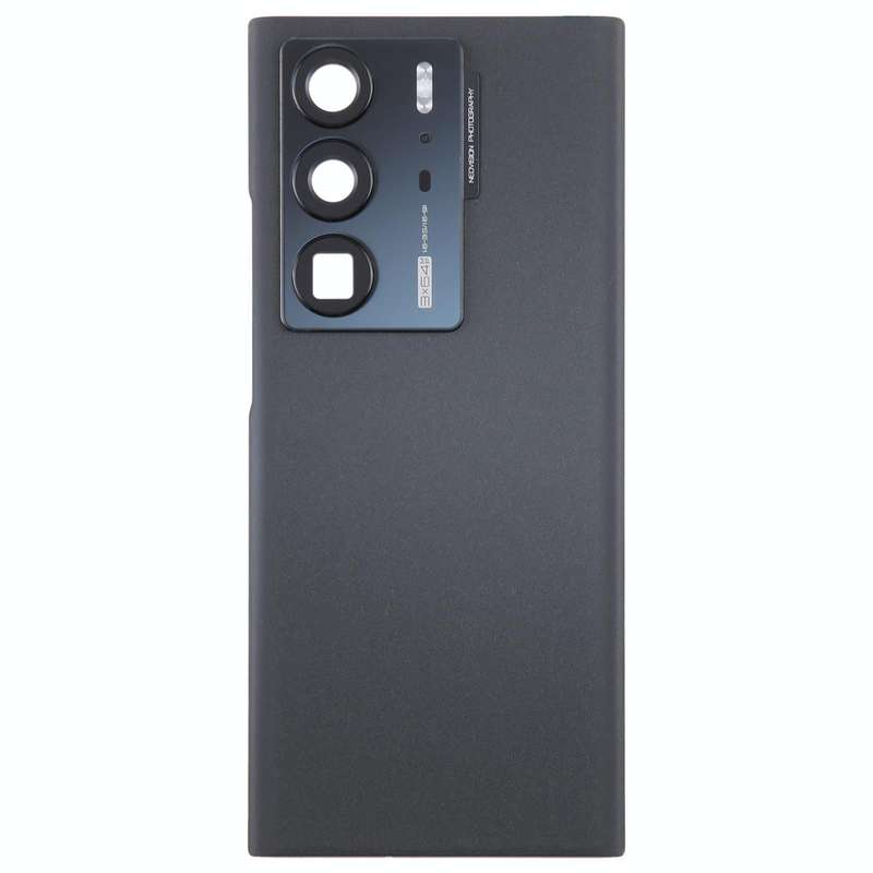For ZTE Axon 40 Ultra A2023P Battery Back Cover with Camera Lens Cover(Black)