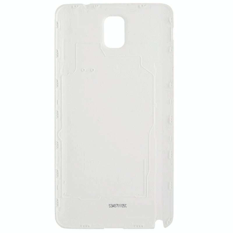 For Galaxy Note III / N9000 Plastic  Battery Cover (White)