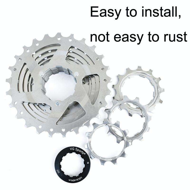 VG SPORTS Bicycle Lightweight Wear -Resistant Flywheel 9 Speed Highway 11-32T