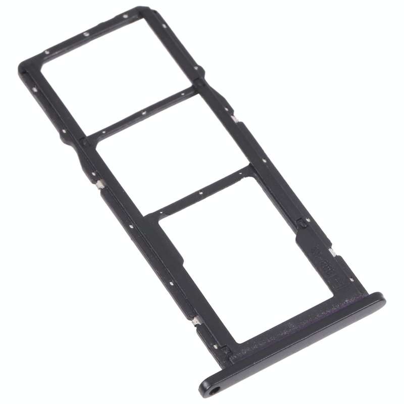 SIM Card Tray + SIM Card Tray / Micro SD Card Tray for Huawei Enjoy 20e (Black)