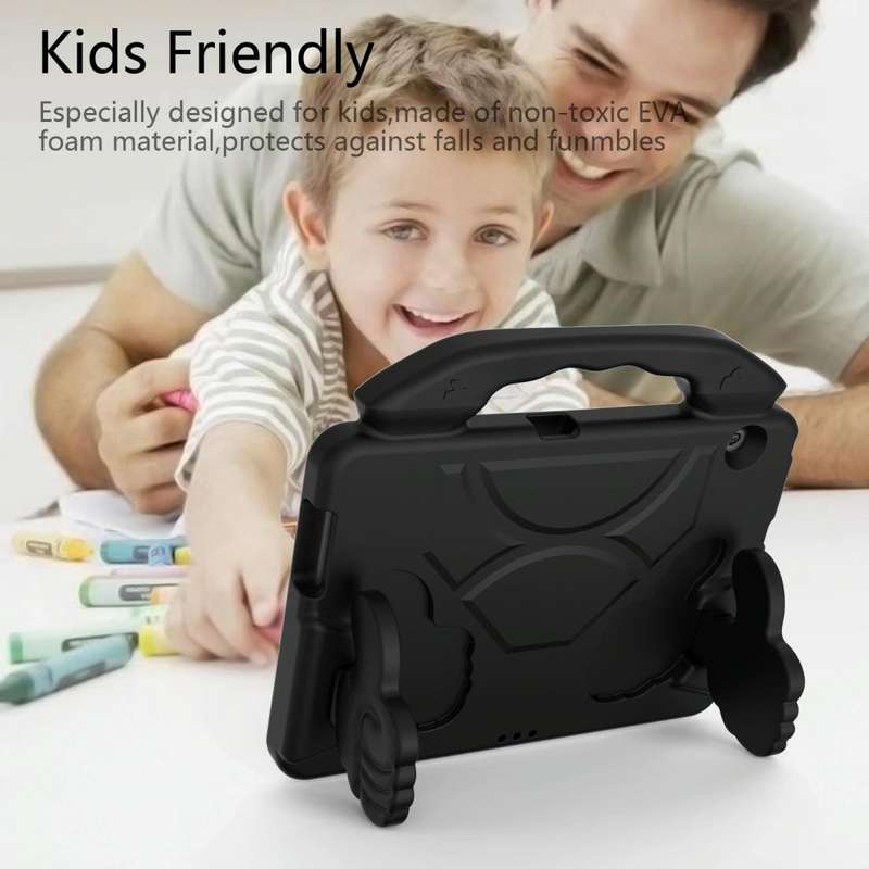 For Huawei MediaPad T5 10.1 inch EVA Children Falling Proof Flat Protective Shell With Thumb Brac...