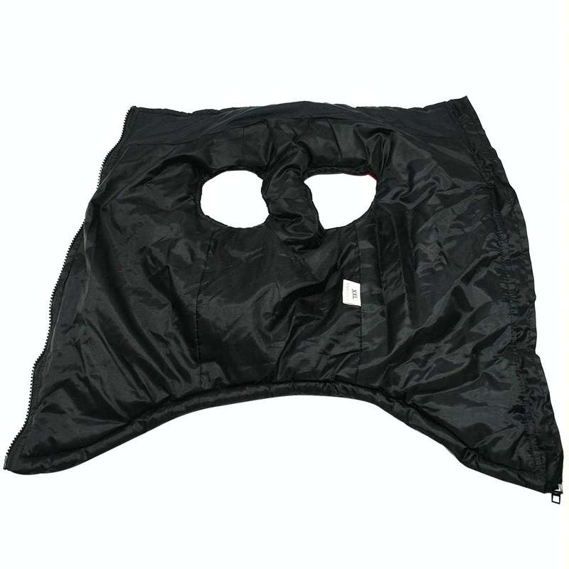 Waterproof Pet Dog Puppy Vest Jacket Chihuahua Clothing Warm Winter Dog Clothes Coat, Size:3XL(Blue)