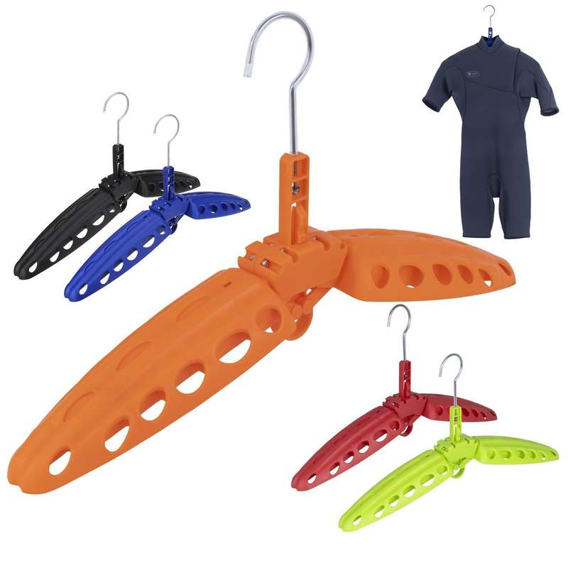 Wetsuit Hanger Thickened Multifunctional Folding Drying Rack(Green)