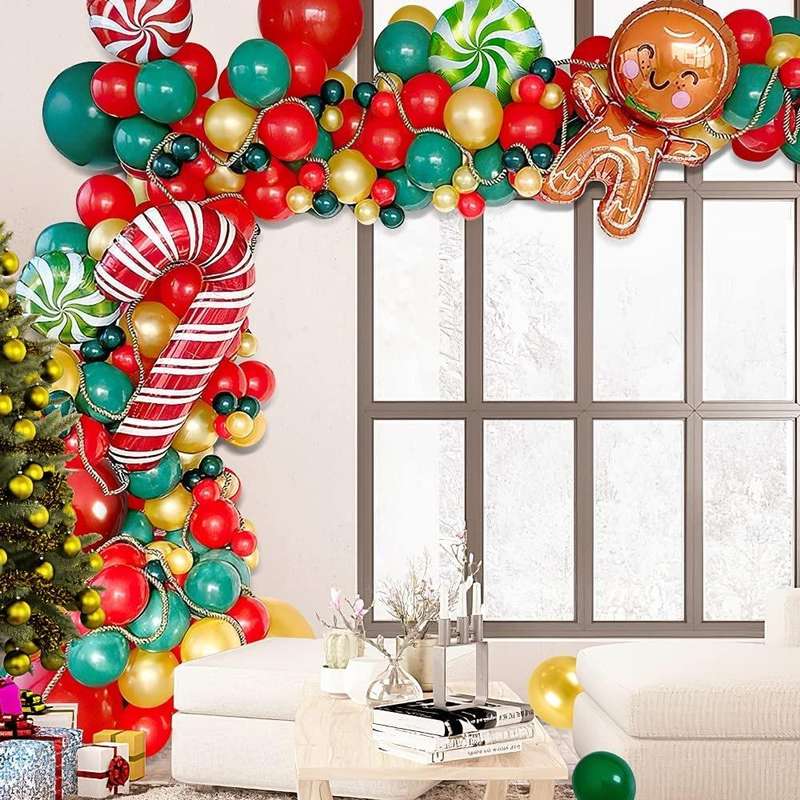 DZ-033 Christmas Balloon Garland Arch Set