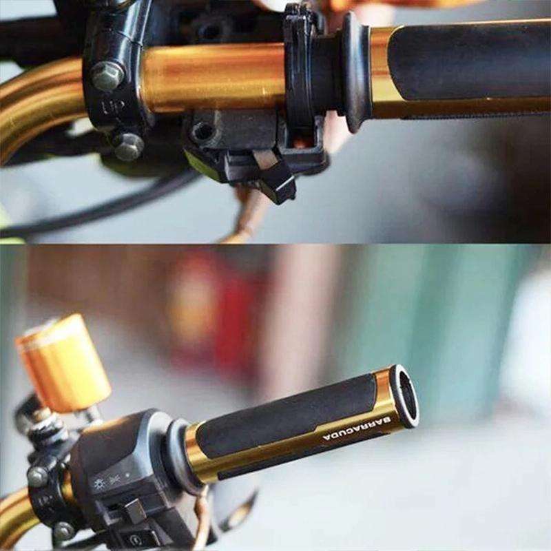 Motorcycle Modification Accessories Hand Grip Cover Handlebar Set(Red)