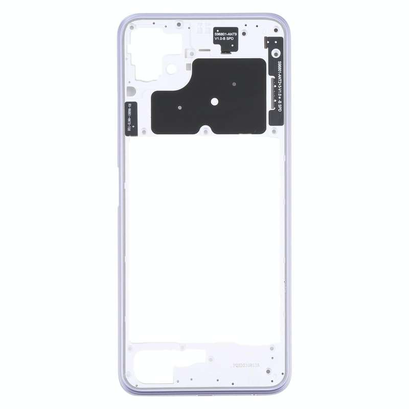 For Samsung Galaxy A22 5G  Middle Frame Bezel Plate (Purple)