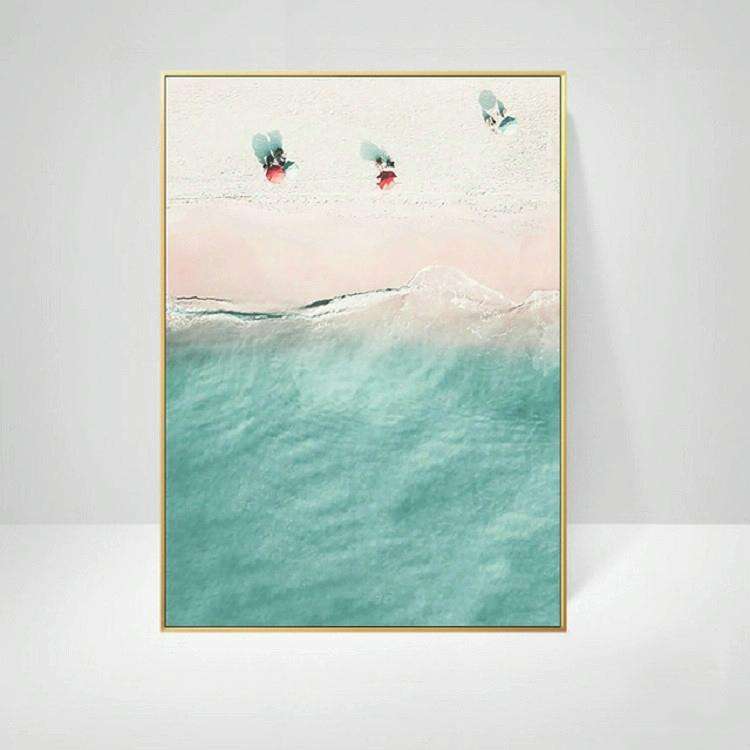 Ocean Landscape Canvas Poster Decoration Home Painting Art Paintings Frameless Painting Core, Siz...