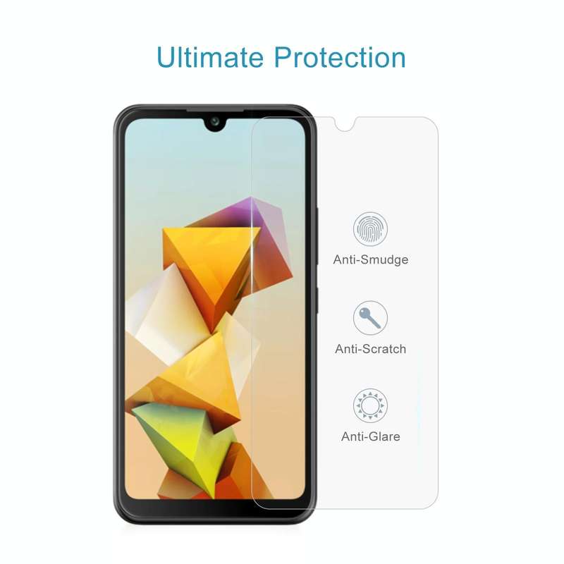 For ZTE Blade A33s 10pcs 0.26mm 9H 2.5D Tempered Glass Film